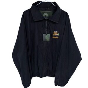 New NCAA Basketball Final Four 2003 Windbreaker jacket XL Weatherproof Navy Hood